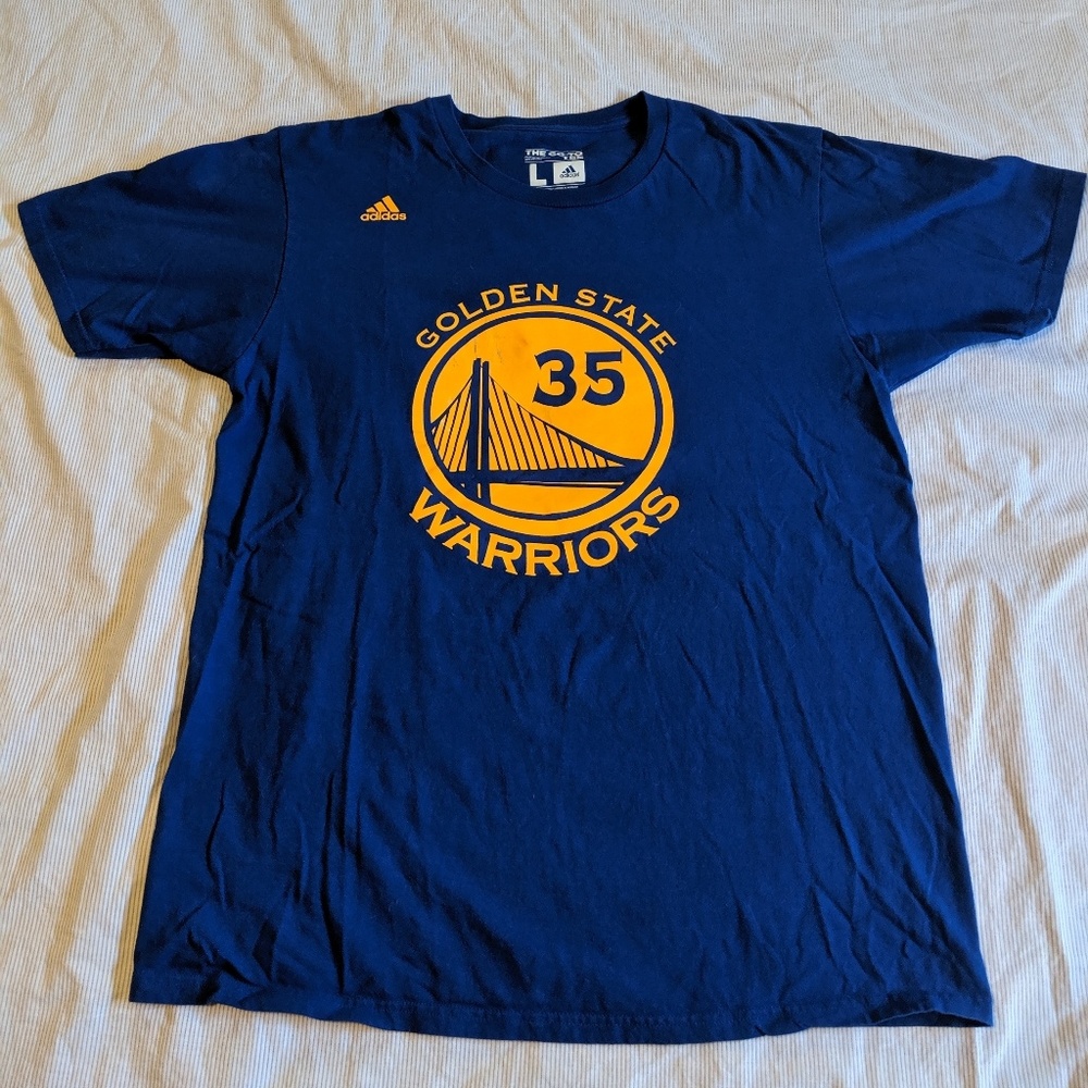 Adidas Golden State Warriors Kevin Durant tee men's large